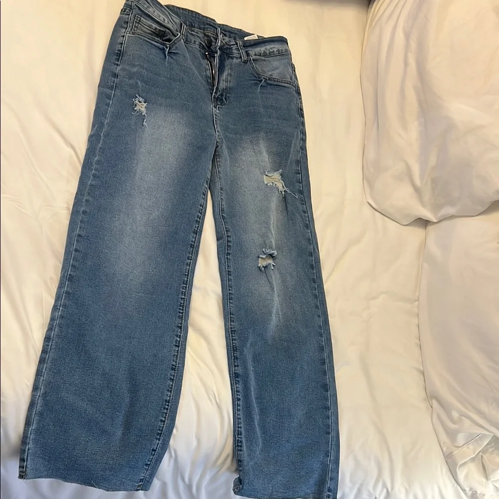 NWOT Barrel Cut Jeans